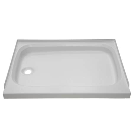 Lippert 24IN X 32IN SHOWER PAN; LEFT DRAIN - WHITE 210369